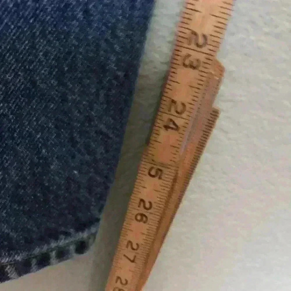 Vtg Made in USA 90s Levi's 550 Relaxed Fit Jeans Labeled 14 Reg Aprox 31x27 - Picture 7 of 10